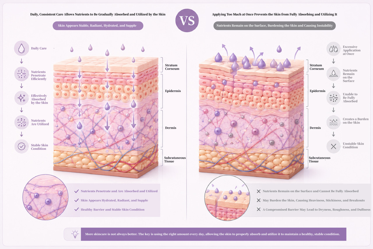 Hydration, repair-supporting care, and protection: good skincare is built every day